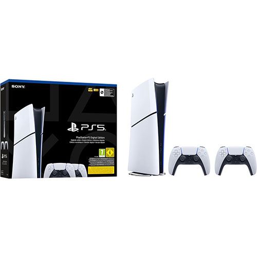 Consola Playstation PS5 Slim Digital + Comando PS5 DualSense™