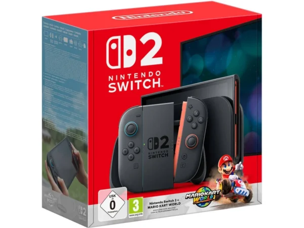 Consola Nintendo Switch 2 + Jogo Mario Kart World (Código de Descarga na Caixa) - Imagem de 2