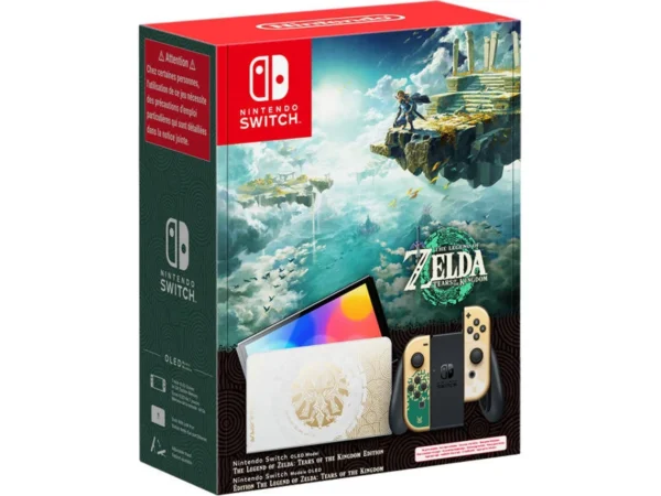 Consola Nintendo Switch Modelo OLED The Legend Of Zelda: Tears Of The Kingdom  (64 GB - Limited Edition)